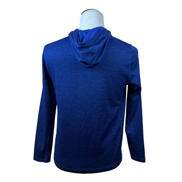 Vineyard Vines Mens Blue Polyester On-The-Go Sankaty Hoodie  Lightweight Size S - Picture 3 of 8